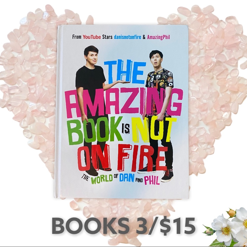 💖3/$15 The Amazing Book is Not on Fire Dan & Phil